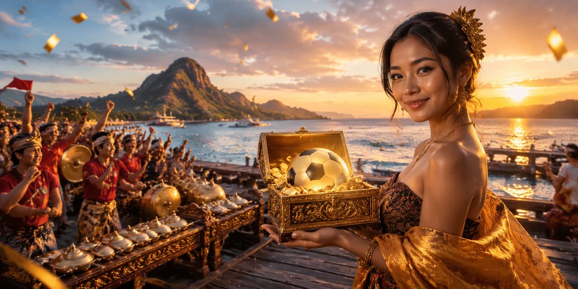 Model antusias melihat hasil taruhan sepak bola di smartphone